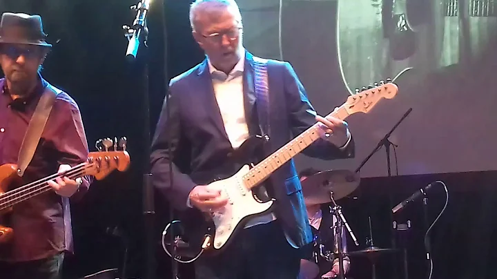 Eric Clapton Gary Brooker & Albert Lee at the Chas...