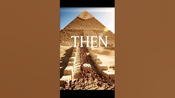 Pyramids: THEN vs NOW — 4,500 Years of Transformation #Pyramids #AncientEgypt #EgyptHistory