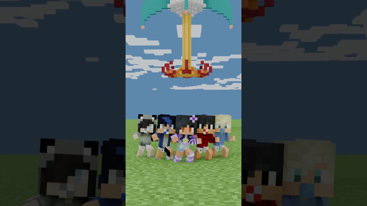 Aphmau And The Gang Baby Grown Up Dance Rocket To Space Vapo
