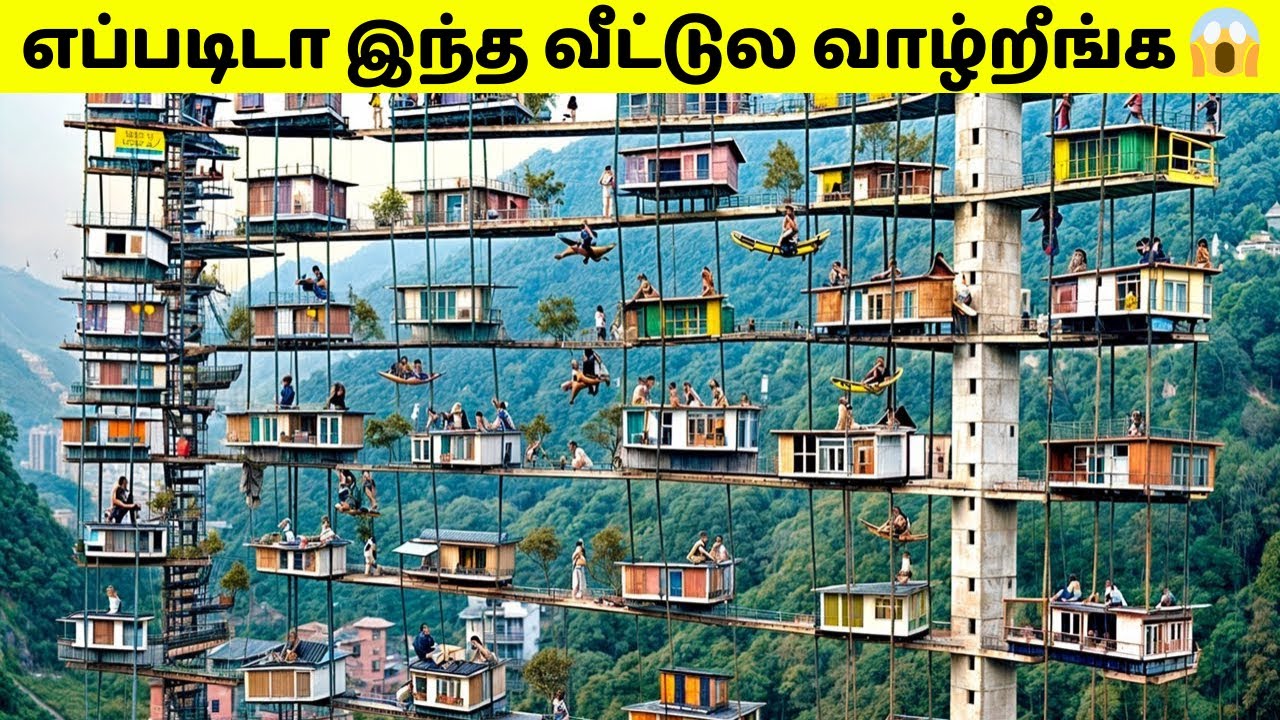 நம்ப முடியாத வீட்டில் வாழும் மக்கள் #3 | People Actually Live In These Houses | Tamil Amazing Facts