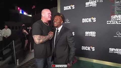 IShowSpeed Meets WWE Legend Randy Orton at His Movie Premiere 👀🤯