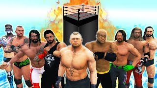 GTA 5 WWE 10-MAN ULTIMATE BATTLE ROYAL | GTA V WWE Mods