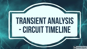 Introduction to Transient Analysis - The circuit timeline
