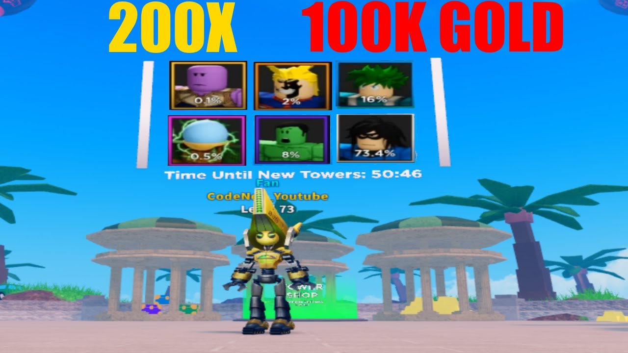 * 200 Summons * Ultimate Tower Defense - Episode 2 - What do you get with 200 Summons (100K Gold)