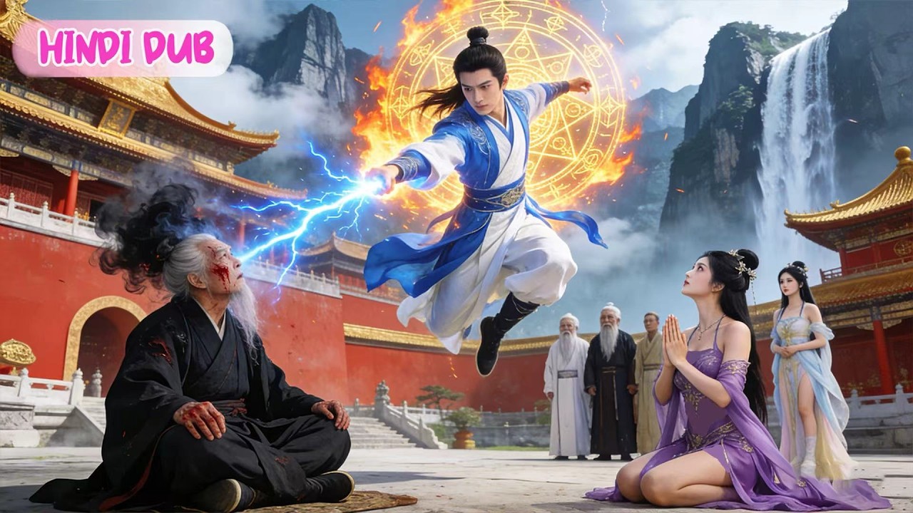 मंदिर में सम्राट का ड्रैगन खून जाग उठा! निष्कासित युवक अब सर्वोच्च शासक बन गया। 🏯👑