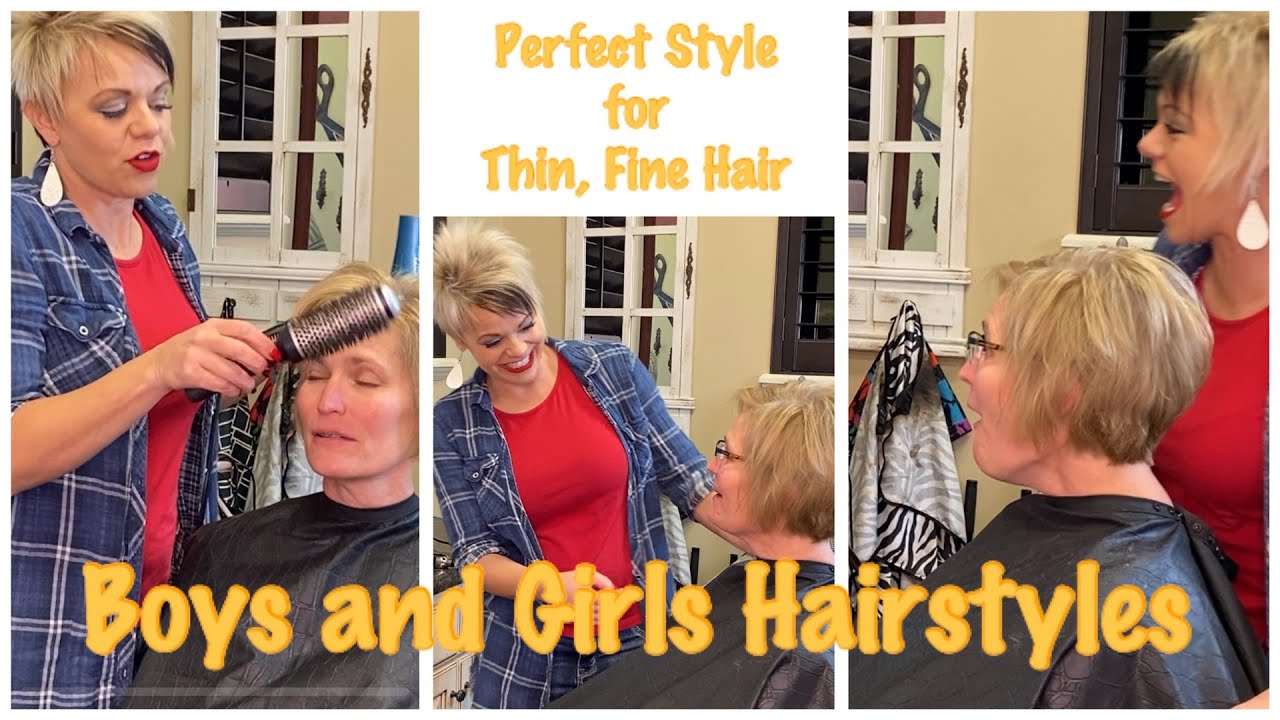 30 Best Wash and Wear Haircuts for Women Over 60 in 2023 | Short hair cuts,  Thick hair styles, Bob haircut for fine hair