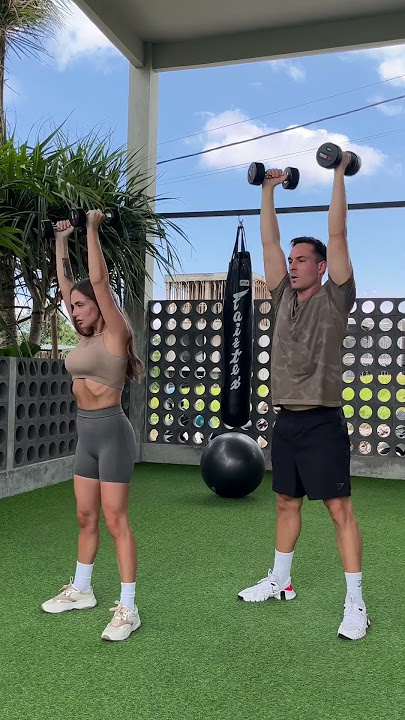 4 Dumbbell Exercises for a Full Body Workout (Strength Training At Home)