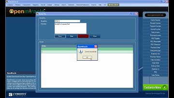 ModelNo - OpenMiracle Free Accounting Software,Open Source Accounting package in .Net.