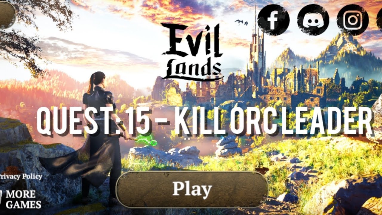Evil Lands Online Action RPG Android Gameplay Quest 15 Kill