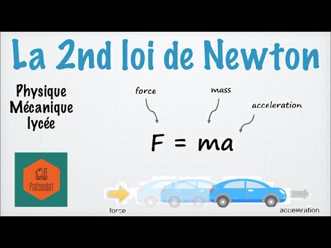 Vidéo: Comment la deuxième loi de Newton est-elle utilisée ?