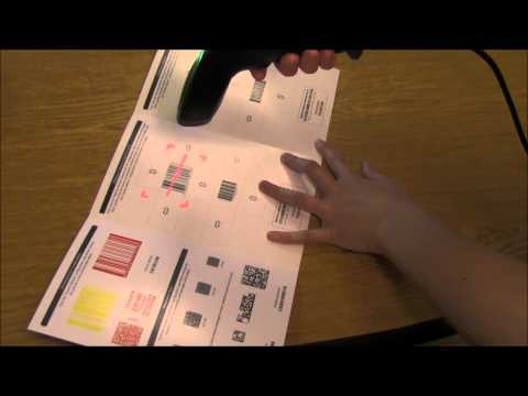Intermec SG20 Barcode Scanner Demo