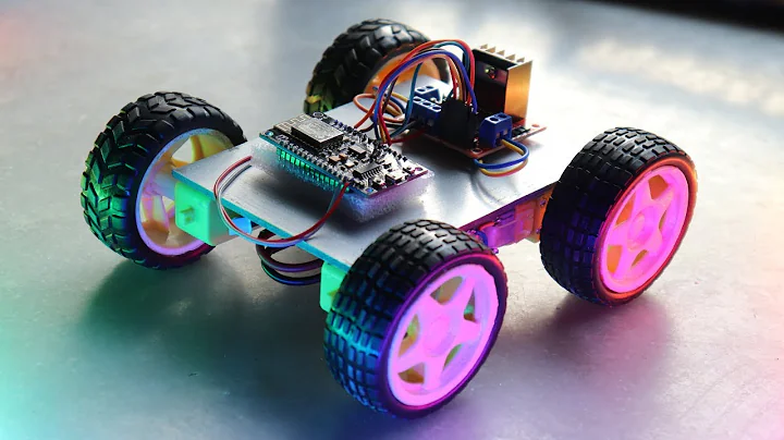 How to Make DIY Arduino SmartPhone controlled WiFi car Using NodeMCU Esp8266, L298N Motor Driver