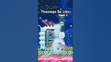Thwomps Be Like #mario #shorts #memes