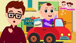 Johny Johny Yes Papa & More Simple Fun Family Songs for Children | JohnyMomo Nursery Rhymes & Songs
