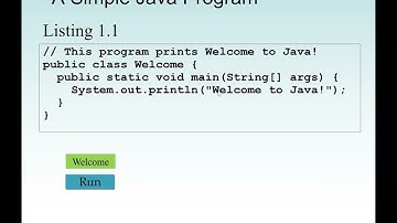 Java Programming Language: The First Java Program. Display Message on the Console Screen