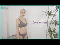 思薇爾 Love myself系列M-3XL無鋼圈模杯背扣蕾絲無痕短背心(魅影灰) product youtube thumbnail