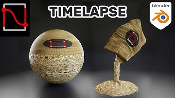 Nodevember Day 4 Grain Timelapse - Blender Vector Displacement