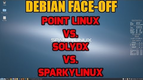 Debian Face-Off - Point Linux vs. SolydX vs. SparkyLinux