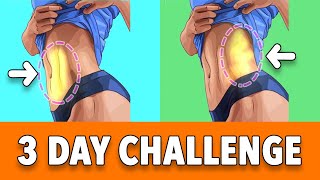 3 Day Challenge: Side Fat Burn Exercises