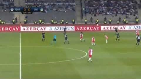 Qarabag 1 -0 Linfield Goals Jaime Romero