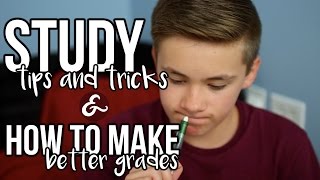 Study Tips and Tricks! How to Make Better Grades!