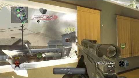 Black Ops: L96A1 Epic No Scope Across Map on Nuketown