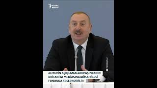 Əliyev: COP29-a qədər Ermənistanla razılığa gələ bilərik #shorts #shortvideo