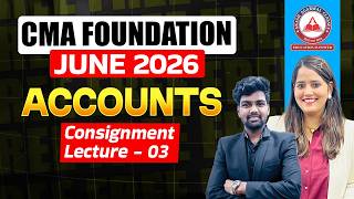 CMA Foundation Accounts | Consignment L3 | June 2026 & Dec 2026
