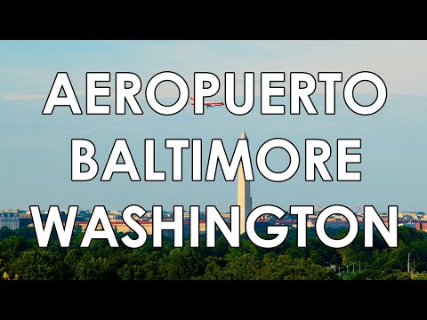 Vídeo: Guia de l'aeroport internacional de B altimore/Washington