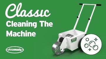 Pitchmark Classic Line Marker | Cleaning the Machine