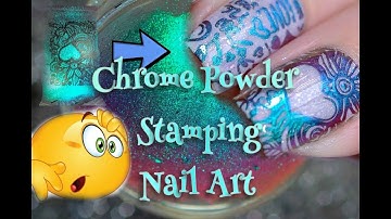 How To | Advanced Stamping With Chameleon Nail Powder