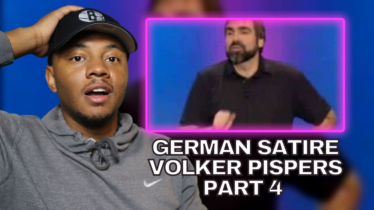 GERMAN BRUTAL SATIRE Part 4 - Volker Pispers history of USA 4 of 5 REACTION