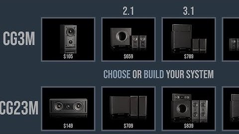 RSL Speakers CG3M & REL CG23M Bookshelf Loudspeakers Debuts with better build quality