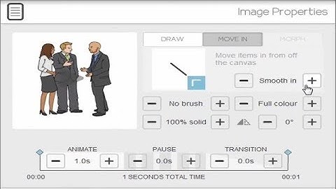 how to use  change properties of this element option in sparkol videoscribe software tutorial