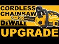 DEWALT 20V Chainsaw UPGRADE - stop oil leaks and BIGGER bar for DCCS620B