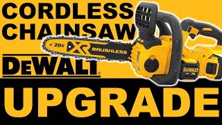 DEWALT 20V Chainsaw UPGRADE - stop oil leaks and BIGGER bar for DCCS620B