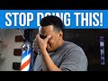Stop  doing these things while getting your haircut