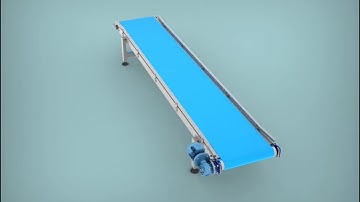 Belt conveyor animation