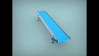 Belt conveyor animation