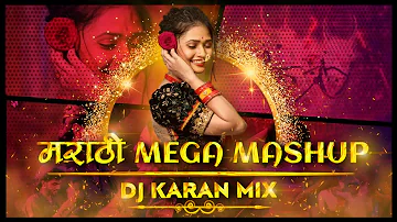 Marathi Trending Mashup 2023 - DJ Karan Mix | Trending Marathi Dj Song | नऊवारी पाहिजे  | Jhumka Dj