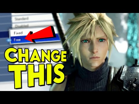 Change This BEFORE You Play FF7 Rebirth Best Settings #sponsored