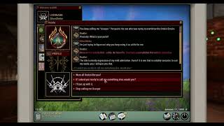 Warframe The Old Peace: Drifter on how Roathe keeps calling them "Usurper" - title/nicely
