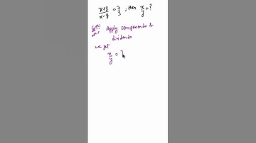 Perfect Example of Componendo and dividendo