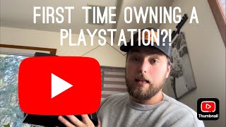 Unboxing my first ever PlayStation!!