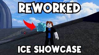 Ice Revamp Frozen ShowCase Blox Fruits 