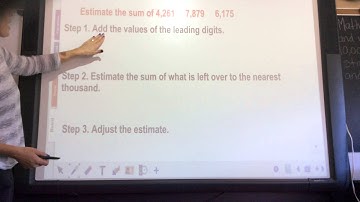 Front End Estimation with Adjustments