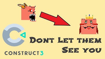 Enemy Bullet with Line of Sight Behavior - Construct 3 Tutorial