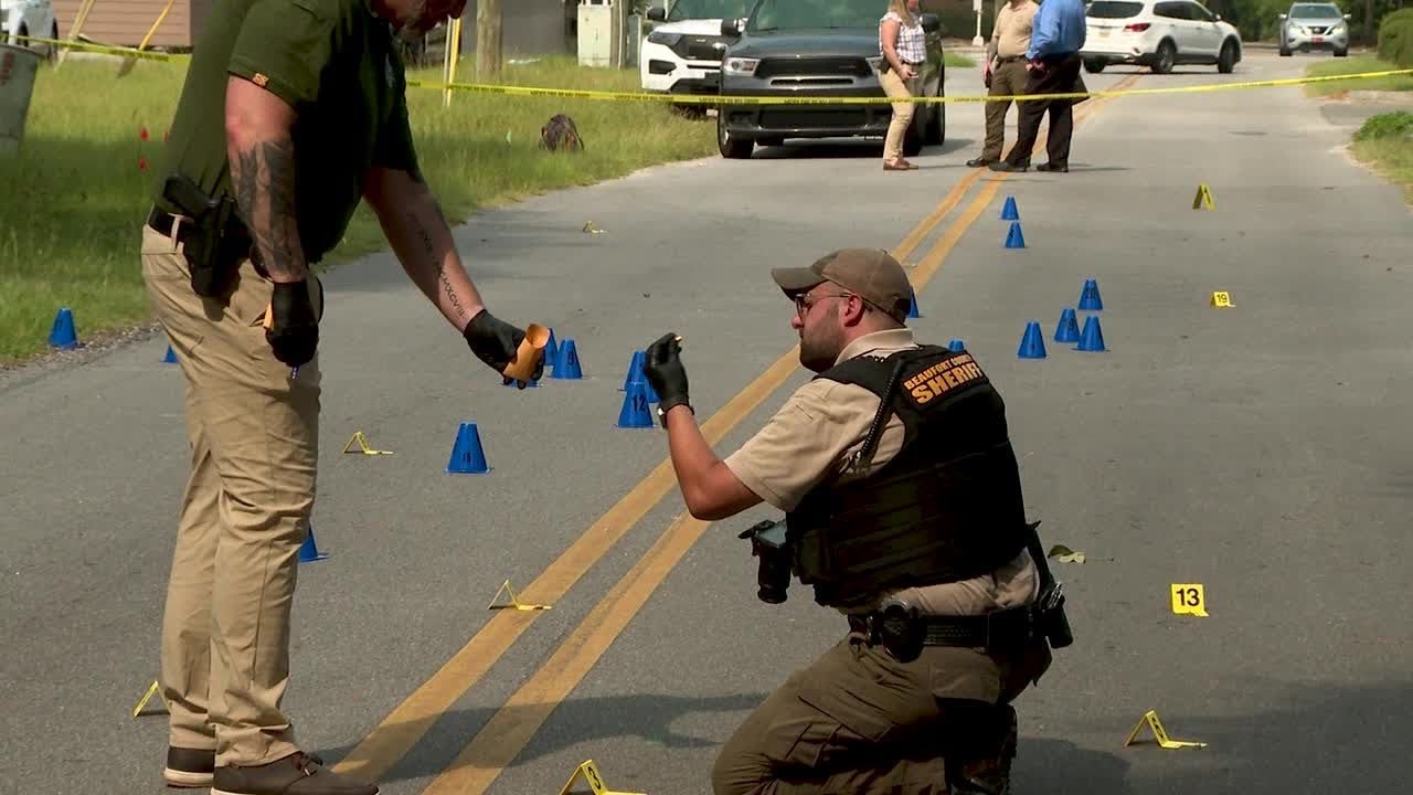 Authorities respond to shooting in Beaufort