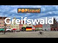 Walking in GREIFSWALD / Germany 🇩🇪- 4K 60fps (UHD)