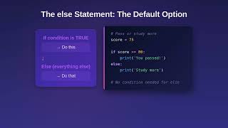 If Else in Python Explained | Python Zero to Hero
